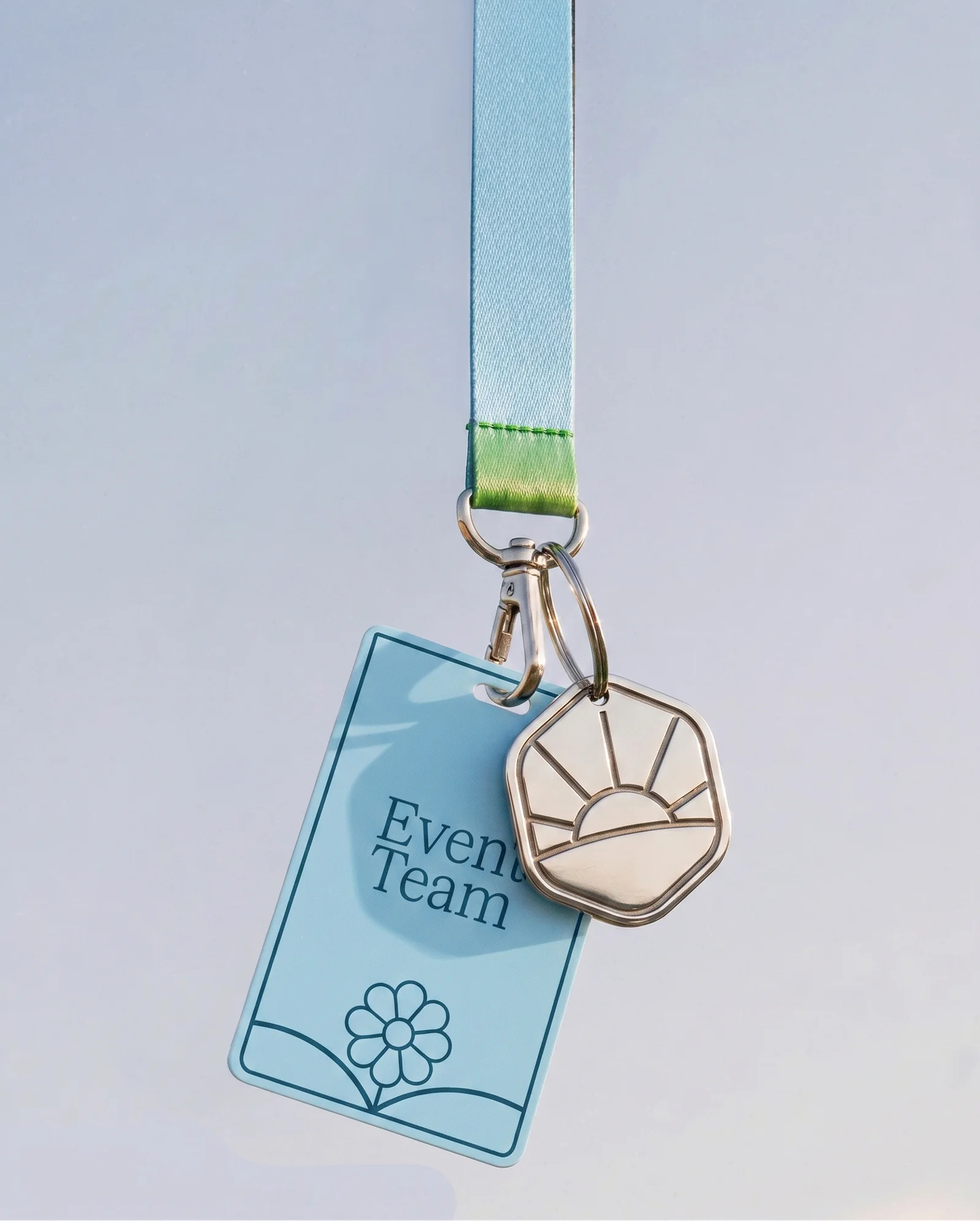 Event lanyard and badge